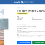 Chase United Gateway 信用卡介绍