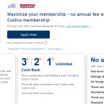 Citi Costco 信用卡介绍