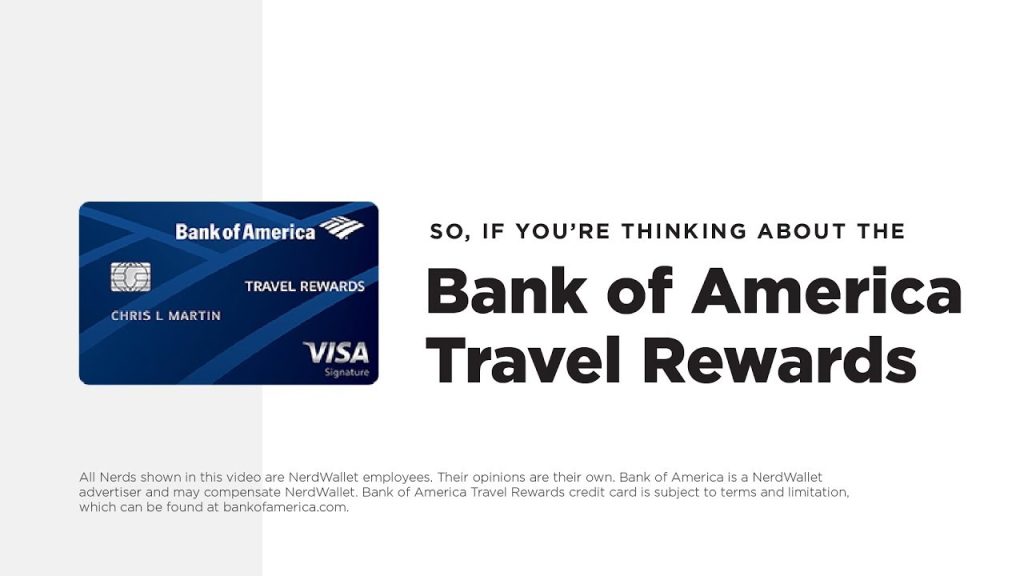 BofA Travel Rewards 信用卡介绍