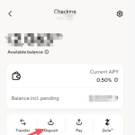 SoFi 存入 Capital One(C1)退款支票